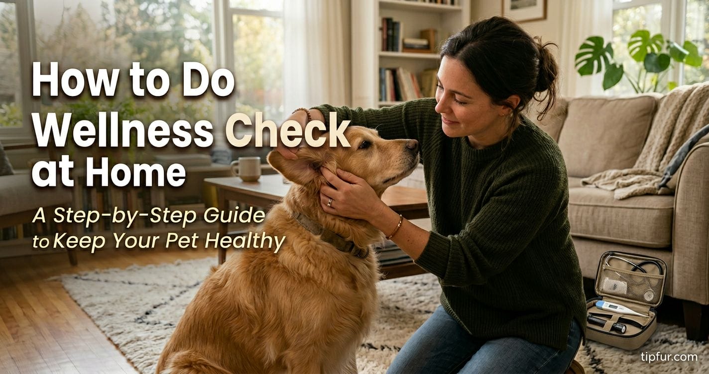 how to do a pet wellness check at home